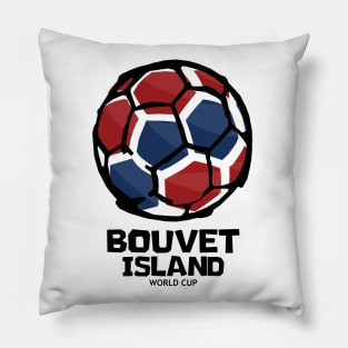 Bouvet Island Football Country Flag Pillow