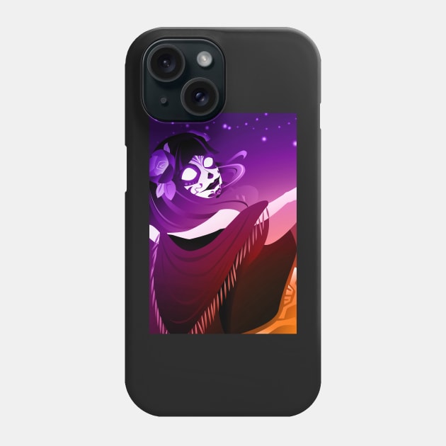 Dama de los Muertos Phone Case by itsmidnight