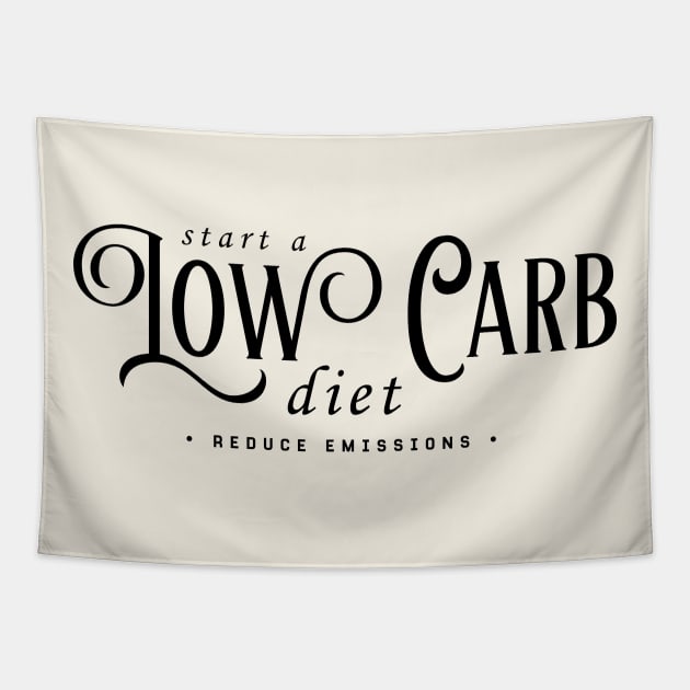 Low Carb Diet Tapestry by bluehair