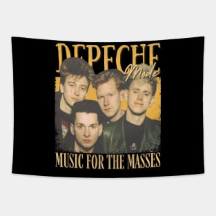 Depeche Mode Vintage 1980 // Music for the Masses Original Fan Design Artwork Tapestry