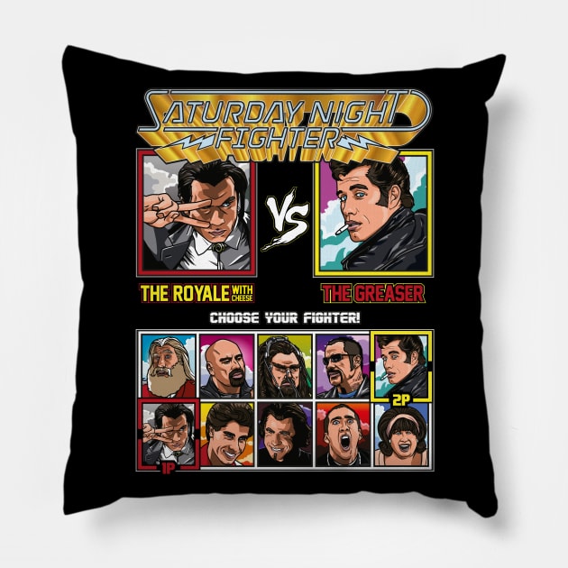 Saturday Night Fighter - John Travolta VS Pillow by RetroReview