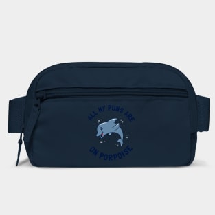 All My Puns Are On Porpoise Bag