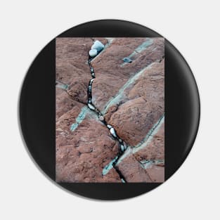 Rock and Pebble Abstract Pin