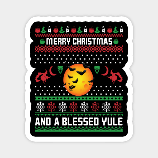 Merry Christmas and a Blessed Yule Magnet