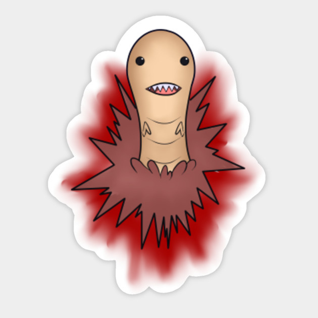 Cute Chestburster Alien Aliens Movie Sticker Teepublic