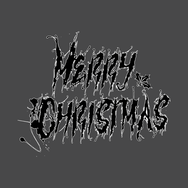 Merry Christmas (Black Metal) by C E Richards