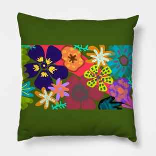 Flower PowWow Pillow