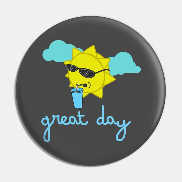 Great day Sunny Pin by Art-Julia