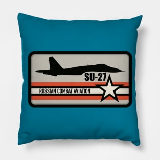 SU-27 Flanker Pillow