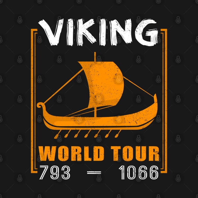 Vikings World Tour Vikings Ship Runes by Streetwear KKS