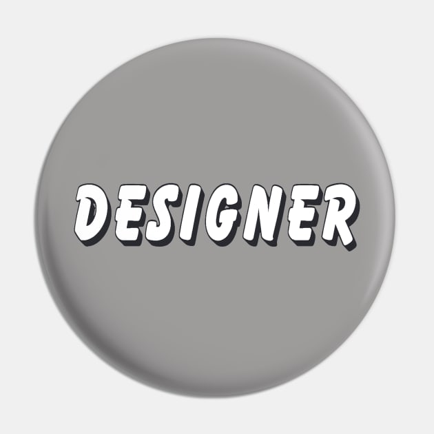 Designer Pin by Orchid's Art