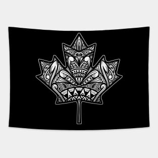 Maple Leaf Tribal Tapestry