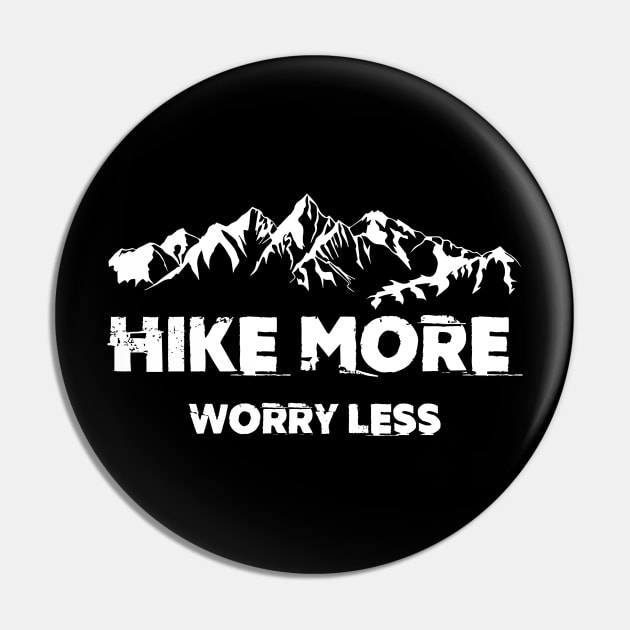 Berge Wandern Natur Berg Outdoor Geschenk T-Shirt Pin by Little Treasures