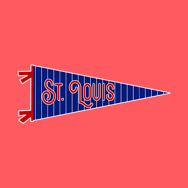 St. Louis Pinstripe Pennant by zsonn