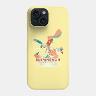 LUIMNEACH IRELAND: SUNSHINE STROL - WADER IN GOLDEN HUES Phone Case