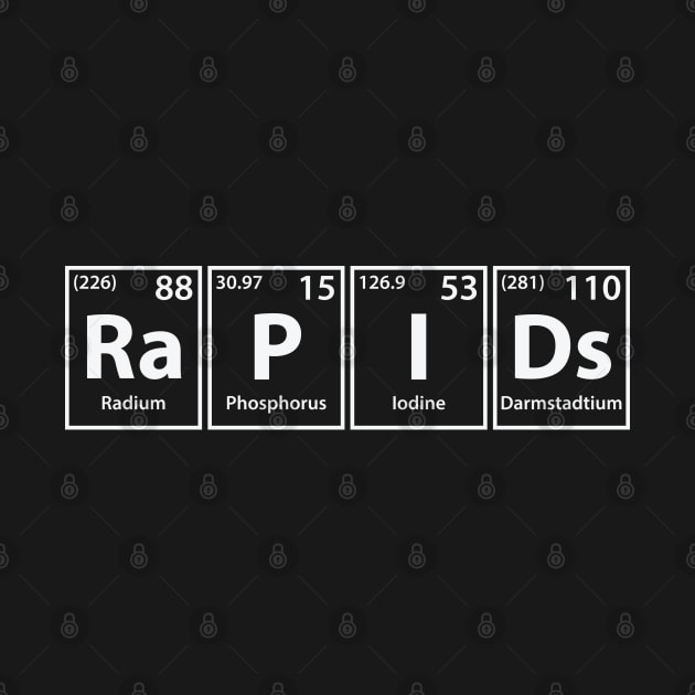 Rapids (Ra-P-I-Ds) Periodic Elements Spelling by cerebrands