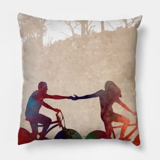 Cycling Bike sport art #cycling #sport Pillow