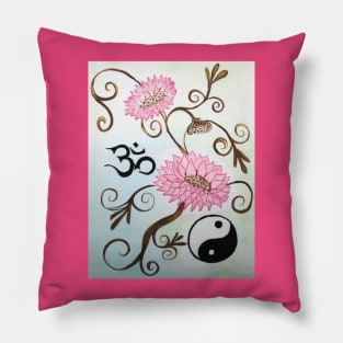 Zen Lotus Pillow