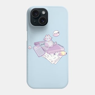 Mathematician Cat Phone Case