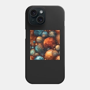 Planets Pattern Phone Case