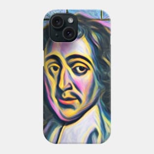 Baruch Spinoza Portrait | Baruch Spinoza Artwork 9 Phone Case