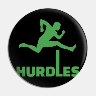 HURDLES green Pin