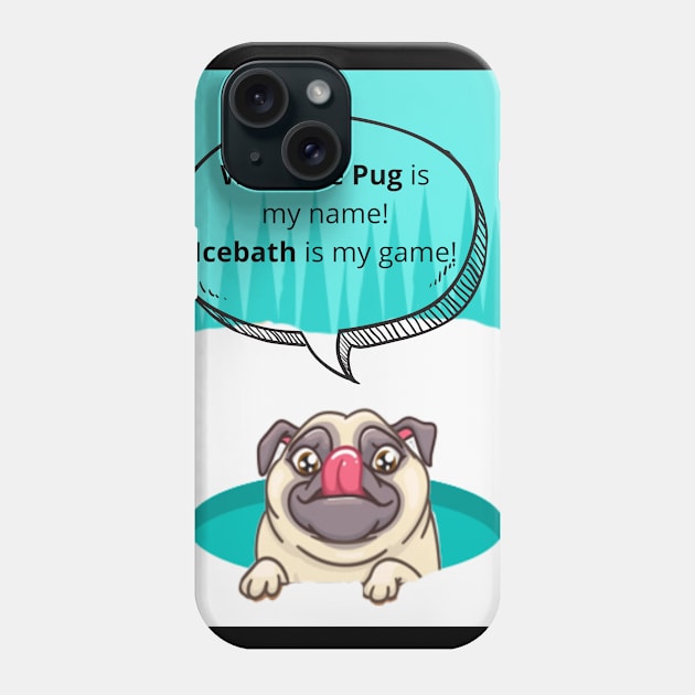 Wim the Pug Phone Case by Kidrock96