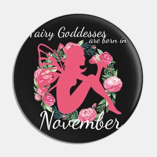 Fairy Goddesses Are Born In November Pin