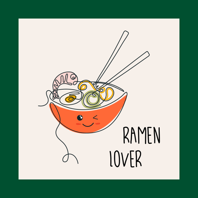 Kawaii bowl of ramen noodles by DanielK