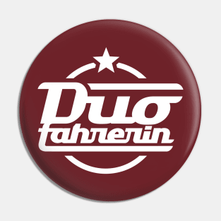 Duo driver Logo v.1 (white) Pin