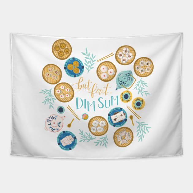 But first, Dim Sum! Tapestry by YuanXuDesign