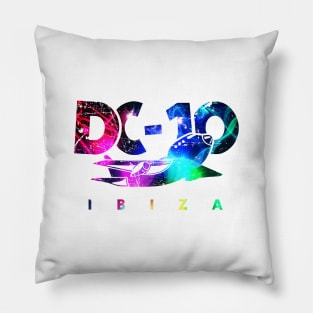 DC10 - ibiza party collector special edition Pillow
