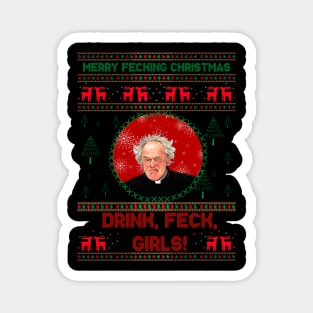 Father Jack, Merry Fecking Christmas -Father Ted Magnet