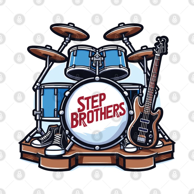 Step Brothers Drum Fan Art by Trendsdk