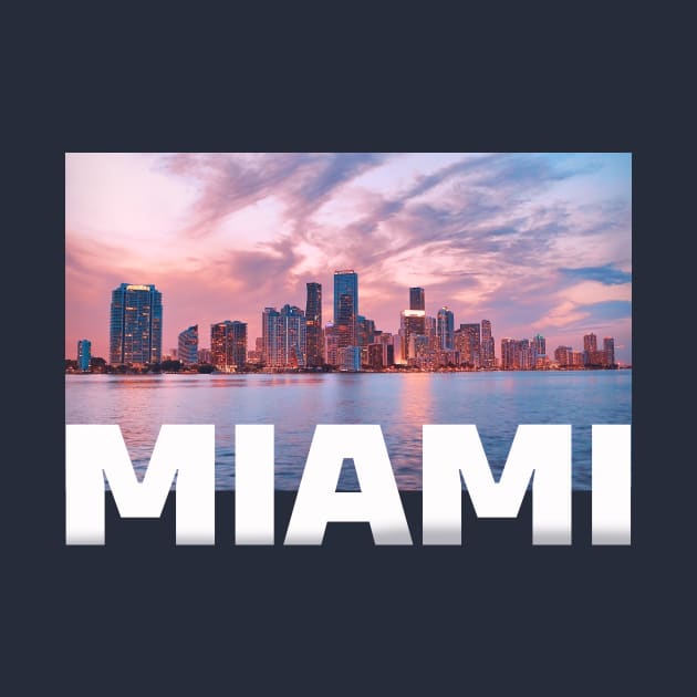 MIAMI T SHIRT by Meow Meow Cat