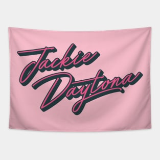 Jackie Daytona latin typograph Tapestry