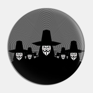 Million Mask March Pin