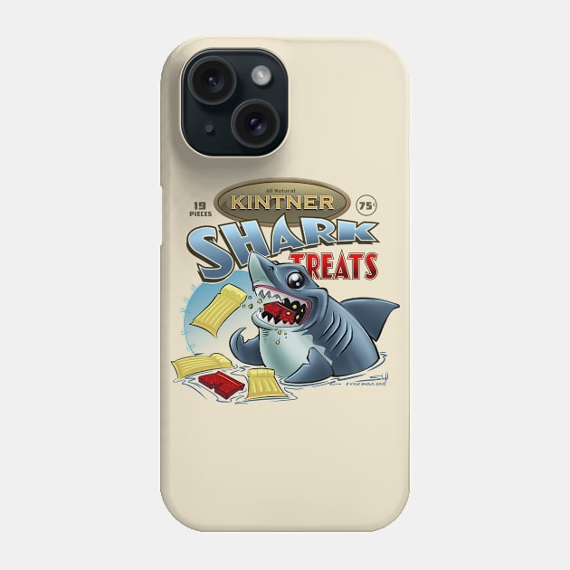 Kintner Shark Treats Phone Case by FWBCreative