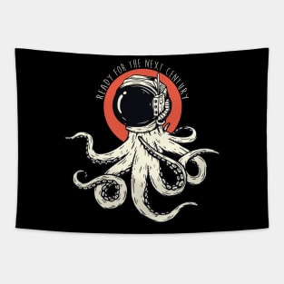 OCTOPUS READY FOR THE NEXT CENTURY CORONAVIRUS COVID-19  T-SHIRT DESIGN Tapestry