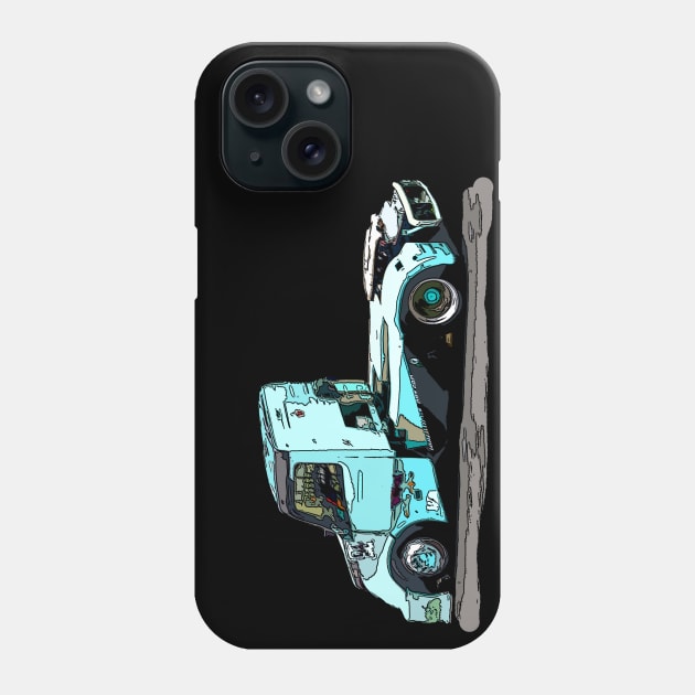 truck Phone Case by rickylabellevie