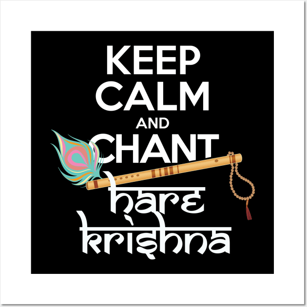 Hare Rama Hare Krishna Mantra Poster Mantra Print Spiritual 