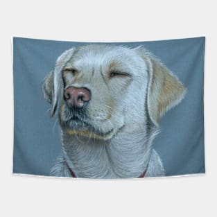 Happy Retreiver Tapestry