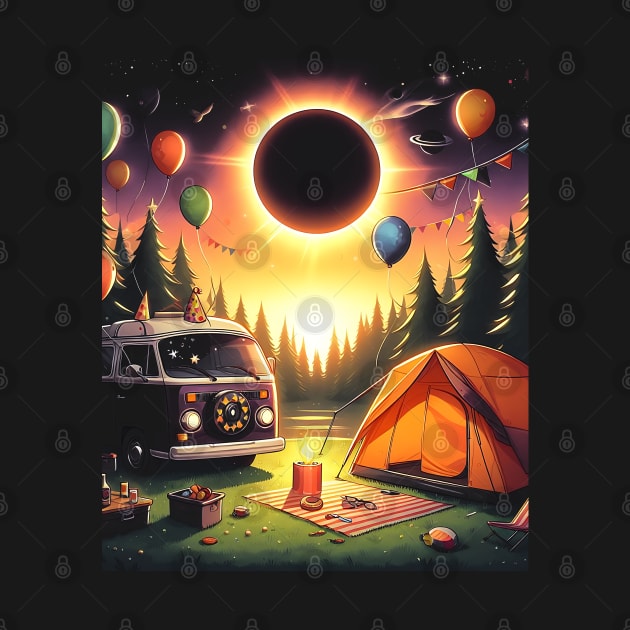 Camping Solar Eclipse My First Total Solar Eclipse Birthday by click2print