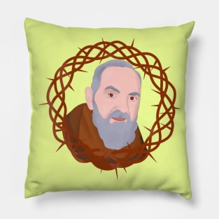 Saint Pius of Pietrelcina Padre Pio Pillow