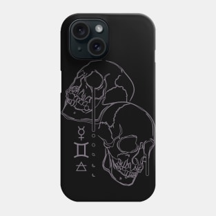 Horoscope: Gemini (light) Phone Case