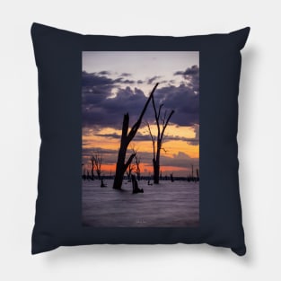 Lake Mulwala, Yarrawonga, Victoria, Australia Pillow