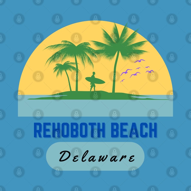 Rehoboth Beach Delaware Souvenir by bougieFire