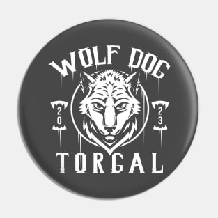 Wolf Dog Torgal Pin