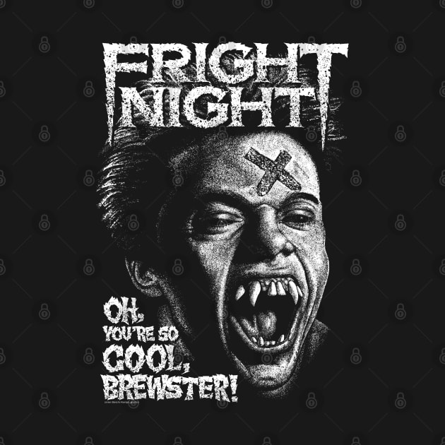 Fright Night, Horror, Cult Classic, Vampire by PeligroGraphics