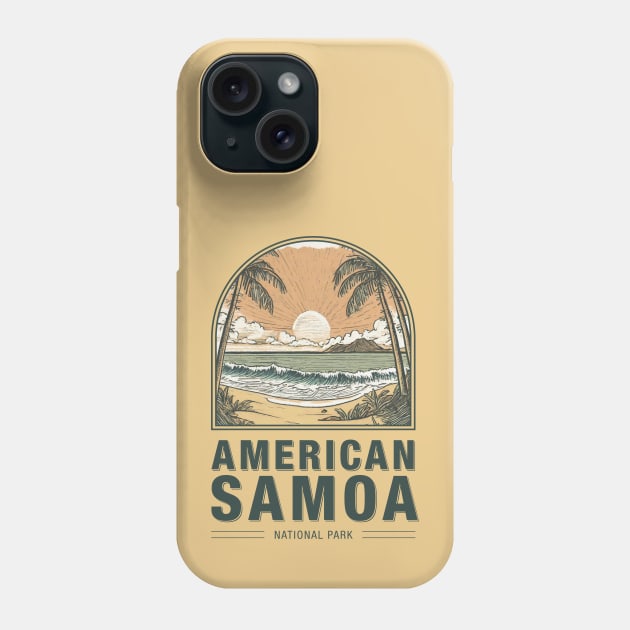 American Samoa National Park Phone Case by Curious World